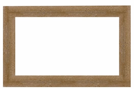 framework stone isolated over white background