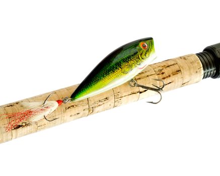 fishing bait for catching predatory .isolated on white background.