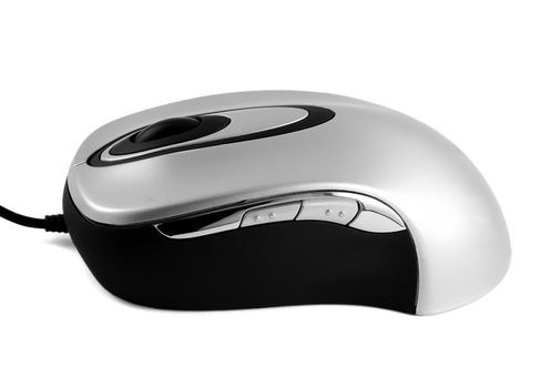 computer mouse isolated on white