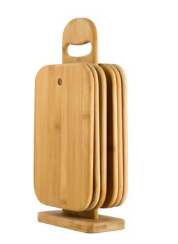 chopping board isolated on white background