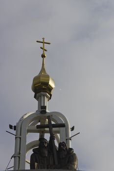 Monument orthodox sacred to Kirill and Mefodiy