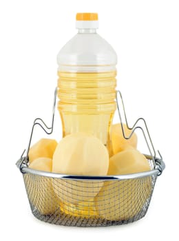 Bottled oil fastfood