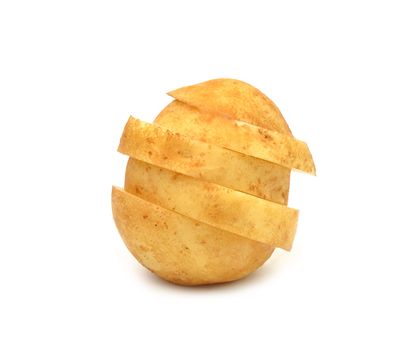 potato isolated on white background