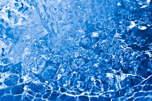 Clear water drops