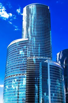 Skyscrapers of the International Business Centre, Moscow