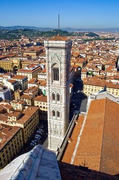 Gorgeous view from the dome of Florence Cathedral, Italy