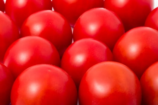 Red tomatos background
