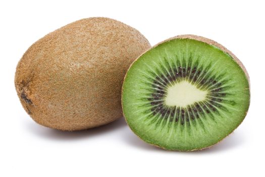 Fresh Kiwi isolated on white background