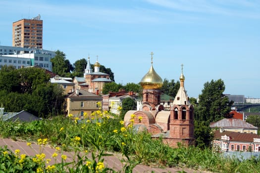 Form st. Christmas with the Kremlin hill (with All Mountain)