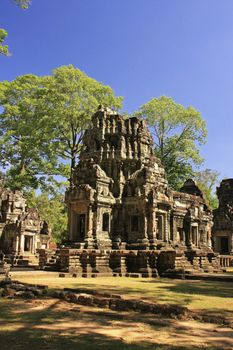 Chau Say Tevoda temple, Angkor area, Siem Reap, Cambodia