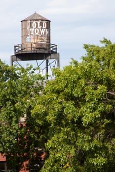 Old water tower from Portland, Or, a monument from downtown.