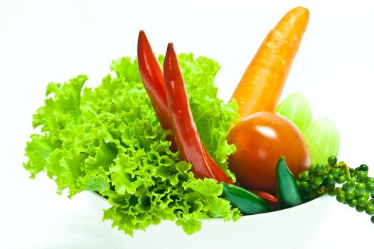 vegetables fresh of natural food  for vegetarian