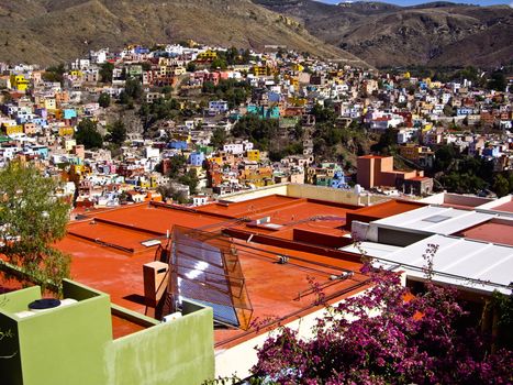 New solar technology used in Old World Guanajuato Mexico