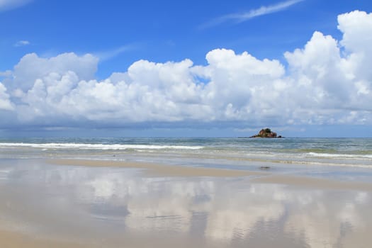 beach and beautiful tropical sea