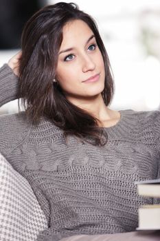 portrait of a beautiful young woman