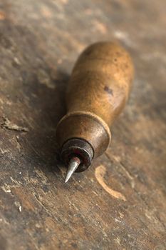 old awl of the carpenter