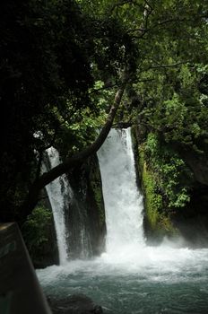 Waterfall in israel