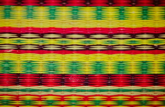 closeup strips thai  mat texture for background