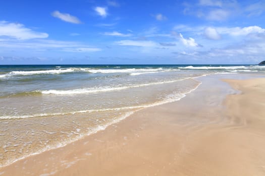 beach and beautiful tropical sea