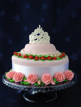 Cake for the Princess of marzipan