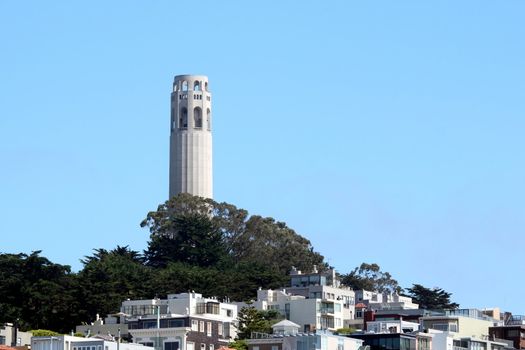 Coit Tower is a famous landmark in San Francisco.