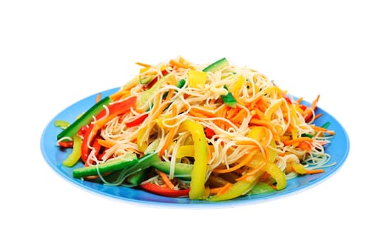An image of a plate with italian pasta
