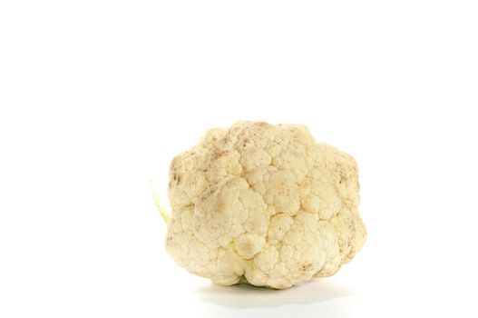 An image of cauliflower on white background