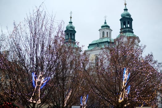 An image of a beautiful church in Prague