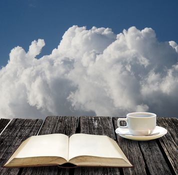 Rest for read book and drink hot coffee with nice highest views
