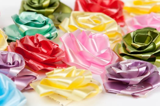 background color of gift ribbons and flowers