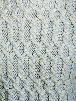 gray knit background with a beautiful interior decor