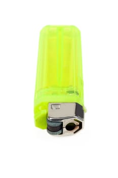 Transparent Lighter isolated on a white background
