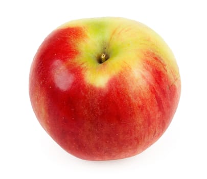 red apple isolated on a white background