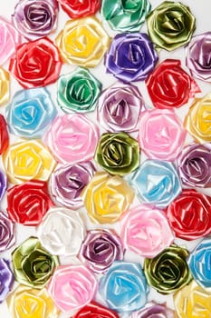 background color of gift ribbons and flowers