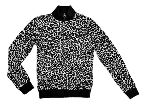 spotted jacket isolated on white background