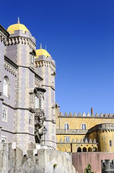 Pena National Palace in Sintra, Portugal (Palacio Nacional da Pena)