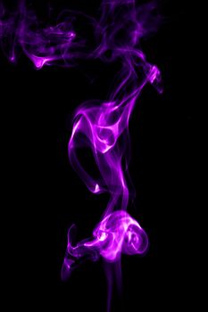 purple smoke abstract background close up