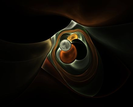 Amazing abstract background. Dark colored elements wallpaper.