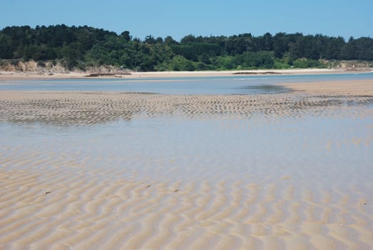 Sandy beach