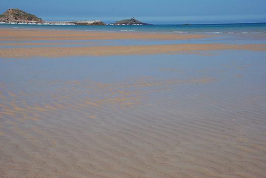 Sandy beach