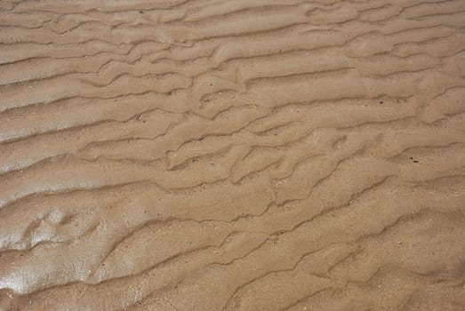 Sand with mark 