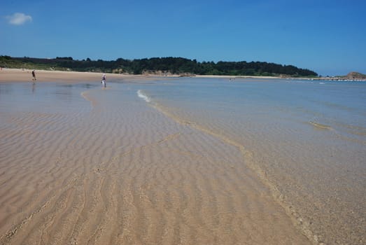 Sandy beach