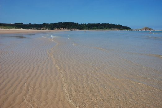 Sandy beach