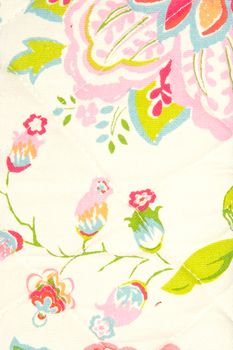 fabric flower pattern,textile background 