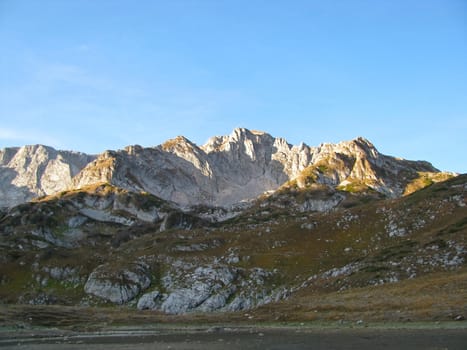 Mountains of northwest caucasus