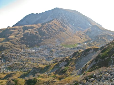 Mountains of northwest caucasus