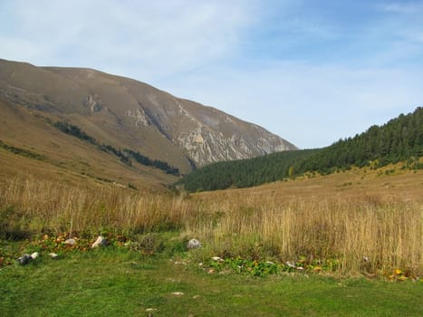 Mountains of northwest caucasus