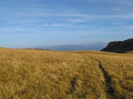 Mountains of northwest caucasus