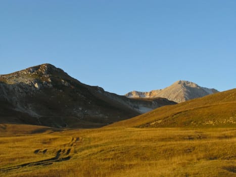 Mountains of northwest caucasus