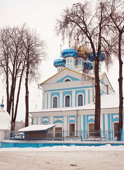 Christian orthodox church in the city of Balakhna. Russia.
